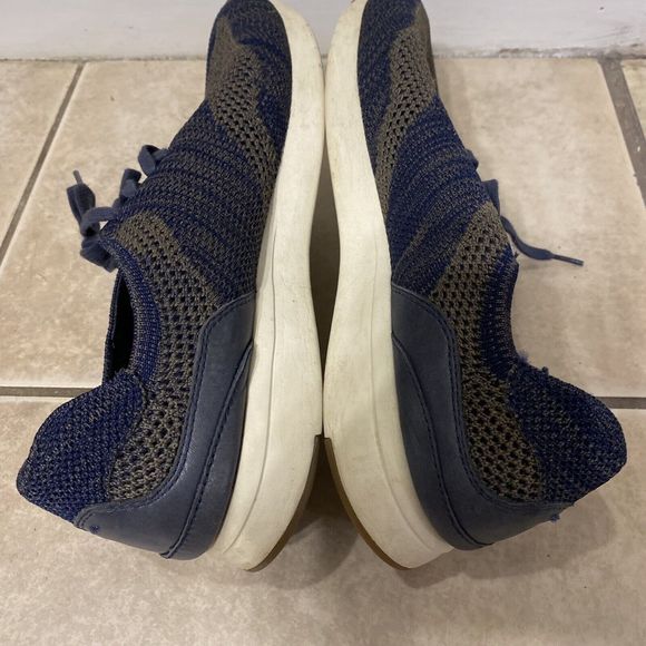 Cole Haan GRANDPRO STITCHLITE Men's 11.5 Runner Blue Mesh Knit Shoes Sneakers - Picture 6 of 8